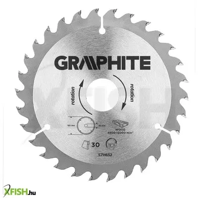 Neotools körfűrészlap keményfém fogakkal, 165x30mm, 30 fog