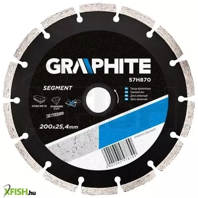 Neotools gyémánt vágókorong 200x25.4mm szegmenses