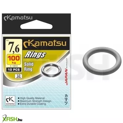 Kamatsu Solid Ring Karika 5.8mm 65Kg 10db/csomag