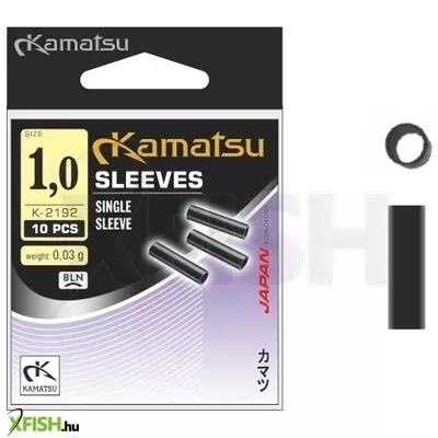 Kamatsu Single Sleeve Krimpelő Cső 1 mm 10 db/csomag