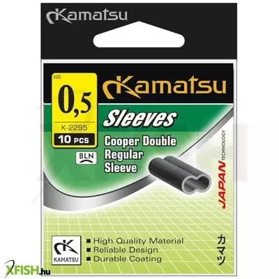 Kamatsu Dupla Krimpelő Cső 0.8/8mm 10db/csomag