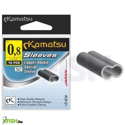 Kamatsu Copper Double Special Sleeve Hüvely 1.0mm 10db/csomag