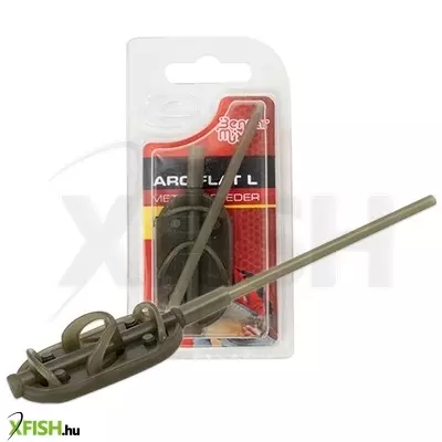 Benzár Method Feeder Arc Flat Long Cast Távdobó Etetőkosár L-es 80g 1db/csomag