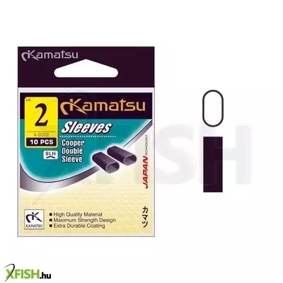 Kamatsu Copper Double Sleeve Krimpelő Cső 1,4 mm 10 db/csomag