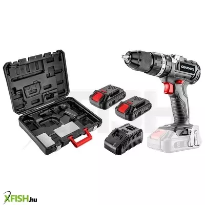 Neotools akkus szénkefementes ütvefúró energy+, 2db akku+töltő! 18v/2ah, 13mm, koffer