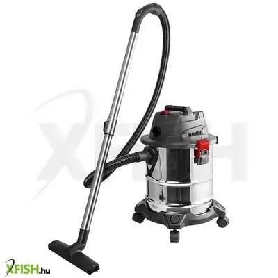 Neotools akkus száraz/nedves porszívó, energy+ 18v, 16kpa, 20 literes inox tartály, graphite