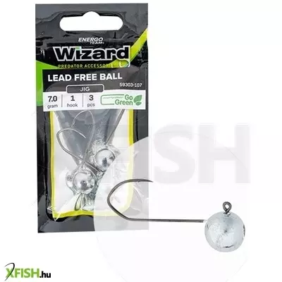 Wizard Twisterfej Go Green 2/0 6g 3 db/csomag