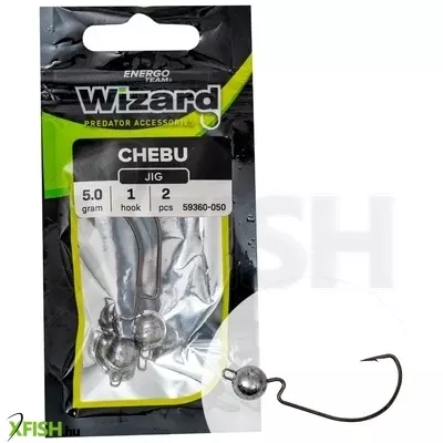 Wizard Chebu Jig Horog 1-es 5g 2db/csomag
