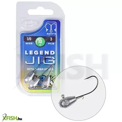 l&k legend jig fej 1/0 4g 3 db/csomag