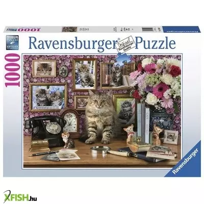 Ravensburger puzzle 1000 db - macskáim
