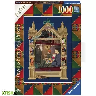 Ravensburger puzzle 1000 db - harry potter útban a roxfortba