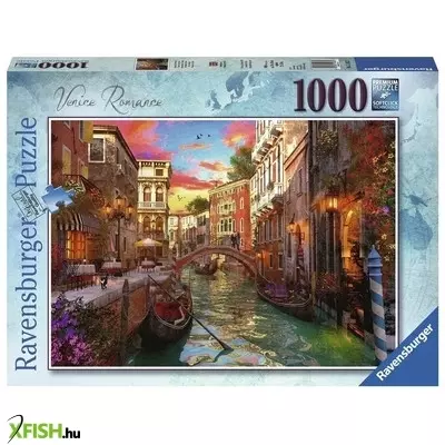 Ravensburger puzzle 1000 db - velencei románc