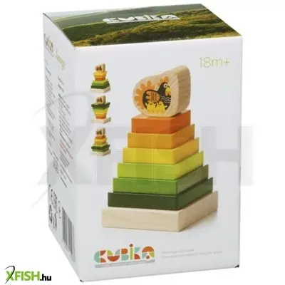 cubika piramis tyúkanyóval - 8 db-os