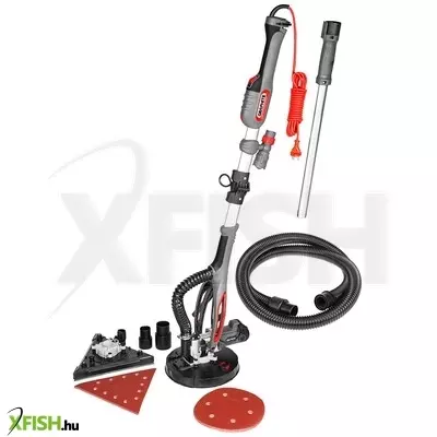 Neotools falcsiszoló 710w, 215mm, kerek és háromszögletű csiszolófej, LED világítással