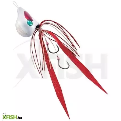 Shimano Engetsu Doterra Bakubaku Spinner Bait Műcsali White Red 200g 1db/csomag