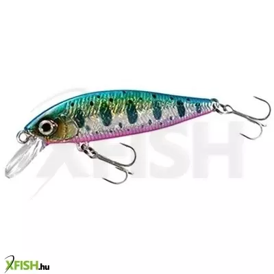 Shimano Lure Cardiff Stream Flat Wobbler Blue Pink 50mm 4,5g 1db/csomag