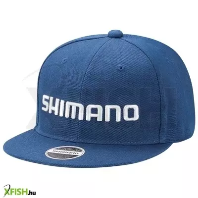 Shimano Apparel Flat Cap Regular Baseball Sapka Kék