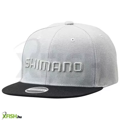 Shimano Apparel Flat Cap Regular Baseball Sapka Világos Szürke