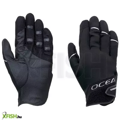 Shimano Apparel Ocea Chloroprene 3D Stretch Glove Kesztyű Fekete M