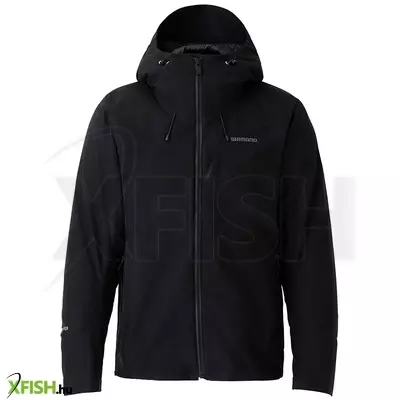 Shimano Apparel Gore-Tex Warm Rain Jacket Horgász Kabát Fekete M