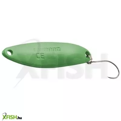 Shimano Cardiff Slim Swimmer Ce Villantó Mild Green 28mm 2g 1db/csomag