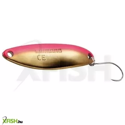 Shimano Cardiff Slim Swimmer Ce Villantó Pink Gold 40mm 4,4g 1db/csomag