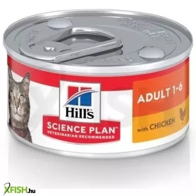 Hills science plan feline adult chicken konzerv 82 g