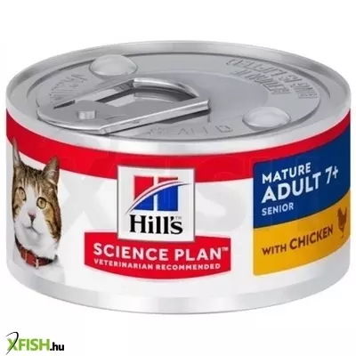 Hills science plan feline mature chicken konzerv 82 g