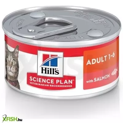 Hills science plan feline adult salmon konzerv 82 g