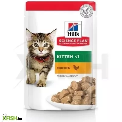 Hills science plan feline kitten chicken cig alutasak 12x85g multipack