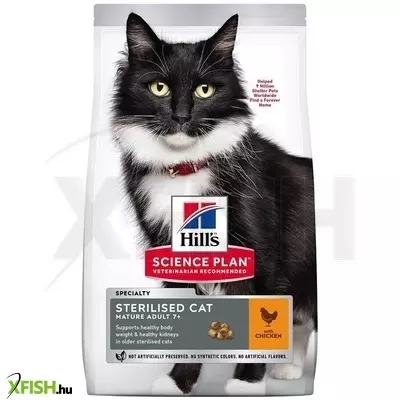 Hills science plan feline mature sterilizedcat chicken 300 g