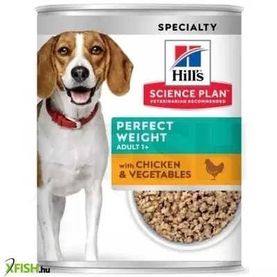 Hills science plan canine adult perfect weight konzerv 363 g