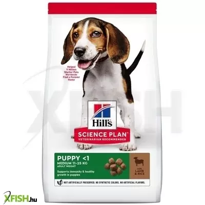 Hills science plan canine puppy lamb & rice 14 kg