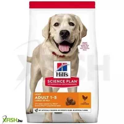 Hills science plan canine adult large breed light chicken 14 kg