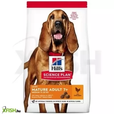 Hills science plan canine mature light chicken 14 kg