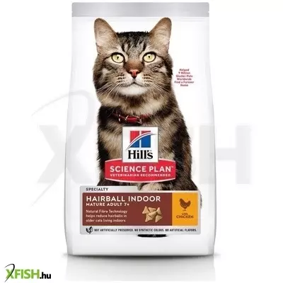 Hills science plan feline mature hairball & indoor chicken 1,5kg