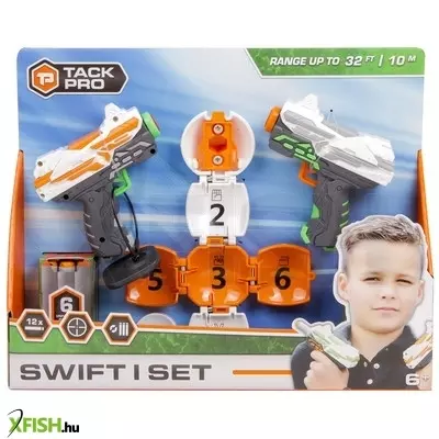 Tack pro szivacslövő pisztoly készlet célponttal