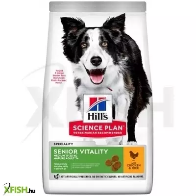 Hills SP canine senior vitality medium chicken 14kg