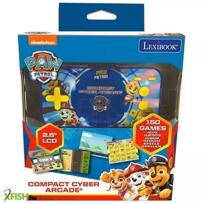 lexibook mancs őrjárat kézi játék konzol 150 játékkal