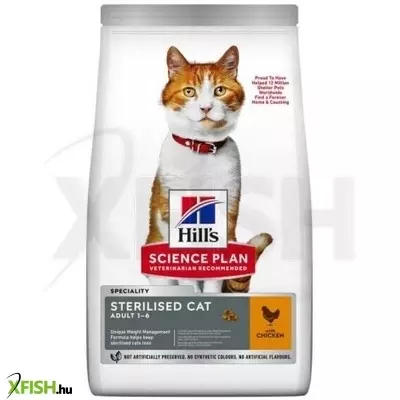 Hills science plan feline young adult sterilizedcat chicken 3 kg
