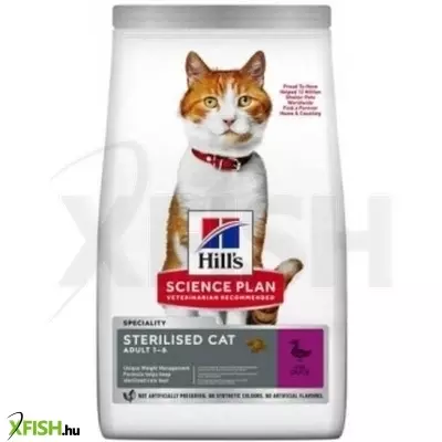 Hills SP feline adult sterilizedcat duck 10 kg