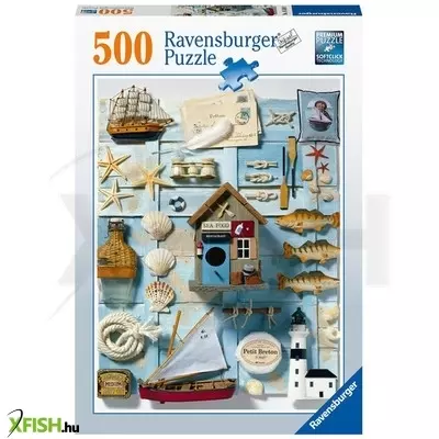 Ravensburger puzzle 500 db - tengerparti emlékek