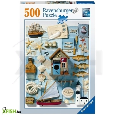 ravensburger puzzle 500 db - tengerparti emlékek