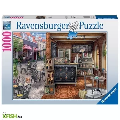 Ravensburger puzzle 1000 db - quaint café