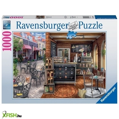 Ravensburger puzzle 1000 db - quaint café