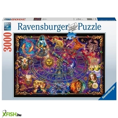 Ravensburger puzzle 3000 db - csillagjegyek