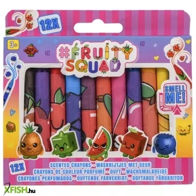 slammer fruitysquad - zsírkréta 12 db /csomag
