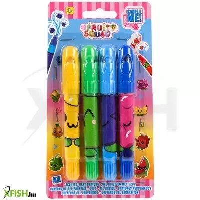 Slammer fruitysquad - illatos selyem ceruza 4 db /csomag