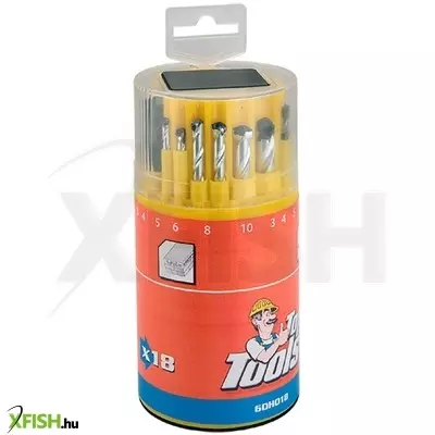 Neotools fúrókészlet kombinált vegyes 18db