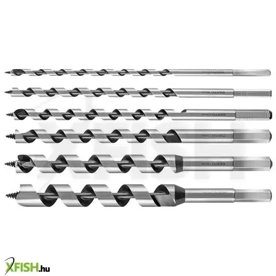 Neotools fafúró készlet, spirál, 230mm, 6db